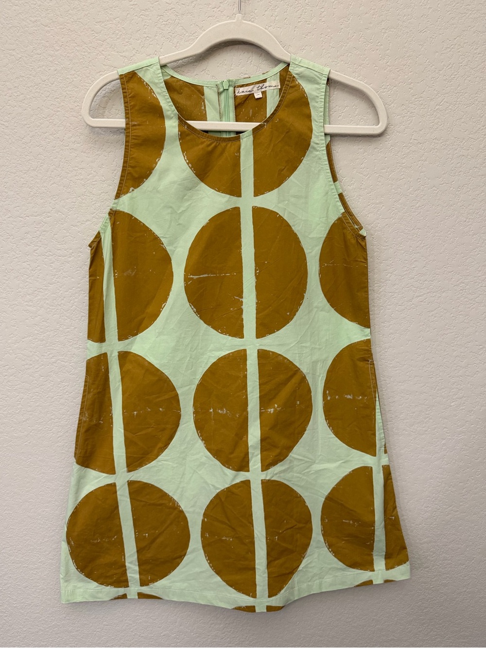 Kara Thoms Rising Moon 60s Mod Inspired A-Line Mini Dress Women’s S - Picture 2 of 8